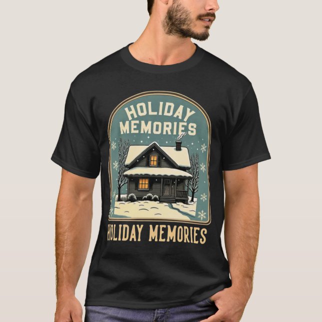 Weihnachtserinnerungen T-Shirt (Vorderseite)