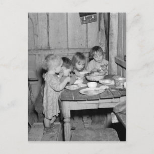 Weihnachtsessen 1936 feiertagspostkarte