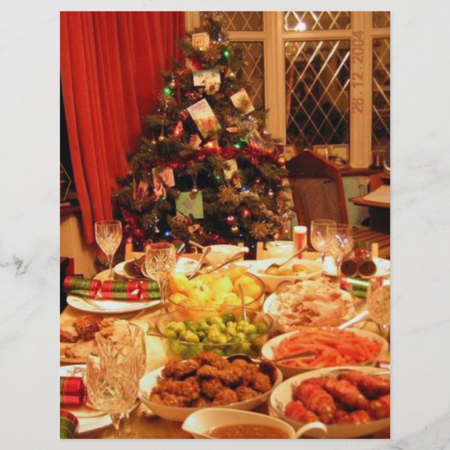 Weihnachtsessen Flyer (Vorne)