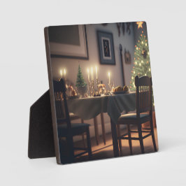 Weihnachtsessen Fotoplatte