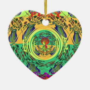 Weihnachtsessen Liebe Spielen Hakuna Matata Color. Keramikornament