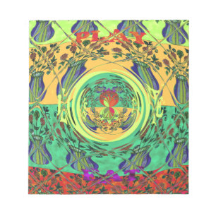 Weihnachtsessen Liebe Spielen Hakuna Matata Color. Notizblock