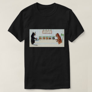 Weihnachtsessen, Louis Wain T-Shirt