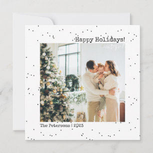 Weihnachtsessen Party Einfach Minimalistisch Einladung