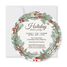 Weihnachtsessen Party Einladung