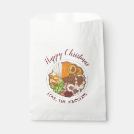 Weihnachtsessen Party UK Festive British Food Geschenktütchen