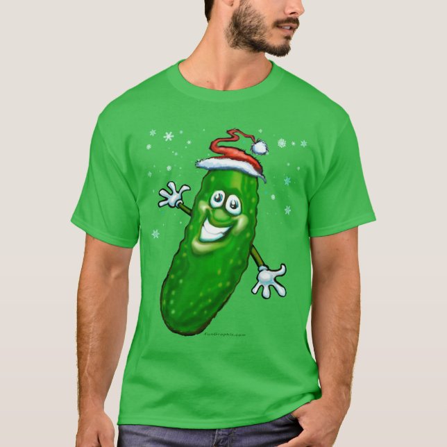 Weihnachtsessiggurke T-Shirt (Vorderseite)