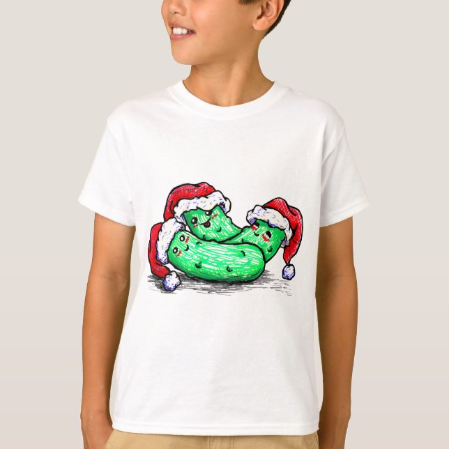 Weihnachtsessiggurken T-Shirt (Vorderseite)