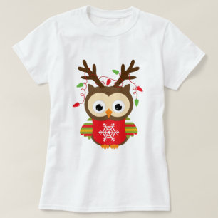 Weihnachtseule T-Shirt