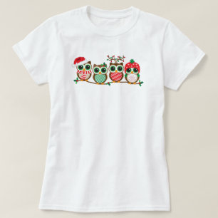 Weihnachtseulen T-Shirt