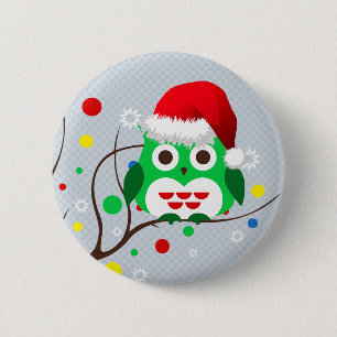 Weihnachtseulen-Trend Button