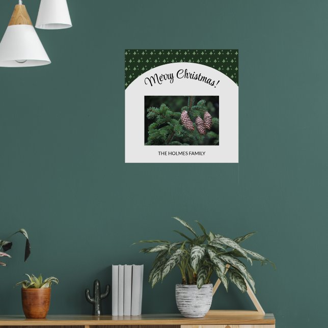 Weihnachtsfamilie 1 Foto Poster (Wohnzimmer 1)