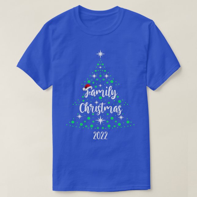 Weihnachtsfamilie 2022 T-Shirt (Design vorne)