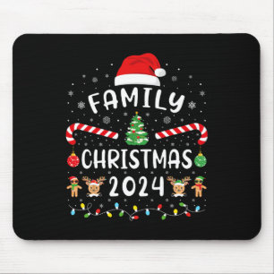 Weihnachtsfamilie 2024 Elf Squad Weihnachtsfeierta Mousepad