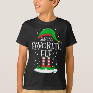 Weihnachtsfamilie des Weihnachtsmanns passt zu Xma T-Shirt