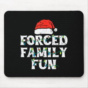 Weihnachtsfamilie Lustiges Xmas-Match Männer Fraue Mousepad