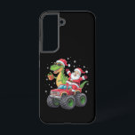 Weihnachtsfamilie Matching Santa Truck Dinosaur Samsung Galaxy Hülle<br><div class="desc">Weihnachtsfamilie Matching Santa Truck Dinosaurier Boys</div>