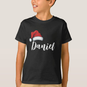 Weihnachtsfamilie Xmas Personalisierter Name T-Shirt