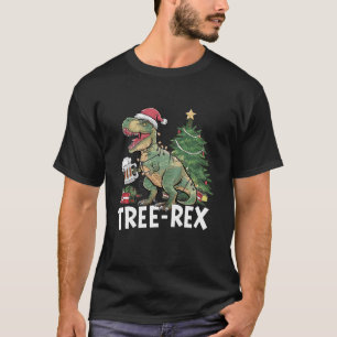 Weihnachtsfamilie Xmas Ugfit Merry Beer Dinos T-Shirt