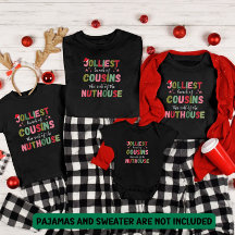 Weihnachtsfamilien-Cousin-Treffen passend 