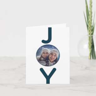 Weihnachtsfamilien Foto Joblue card Einladung