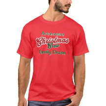 Weihnachtsfamilienfahrt T - Shirt personalisieren
