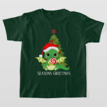 Weihnachtsfantasy-Drache fügt Text hinzu