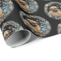 Weihnachtsfantasy-Mops