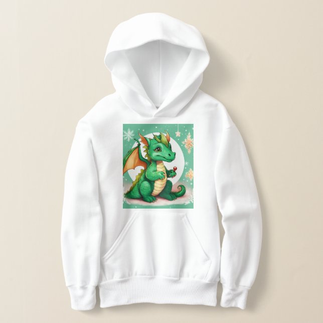 Weihnachtsfantasy Niedlich Dragon T - Shirt Design (Ablage )