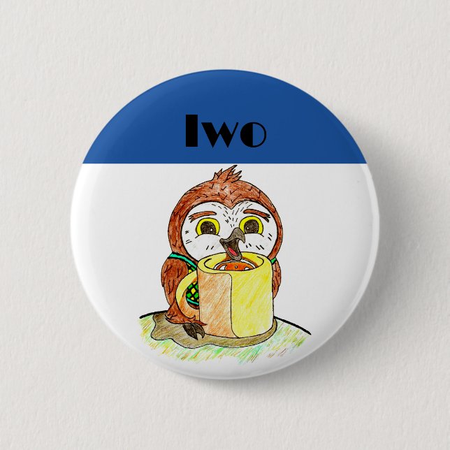 Weihnachtsfarbe IWO Button/ Button (Vorderseite)