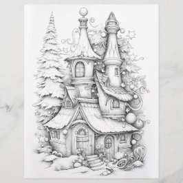 Weihnachtsfarben, Erwachsenenfarben-Poster