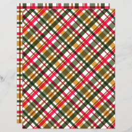 Weihnachtsfarben Kariert