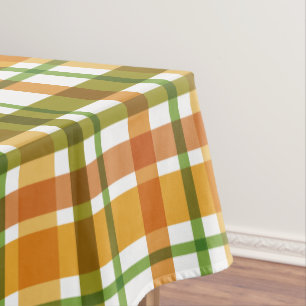 Weihnachtsfarben Kariert Tischdecke