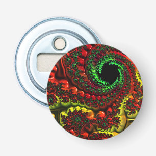 Weihnachtsfarben Mandelbrot Flaschenöffner