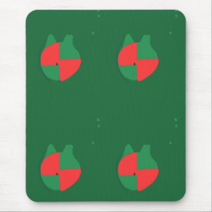 Weihnachtsfarben Mousepad