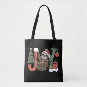Weihnachtsfaultier Feiertagsbaum Geschenke Freude