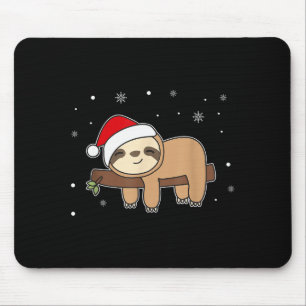Weihnachtsfaultier für Weihnachten Süße Faultiere  Mousepad