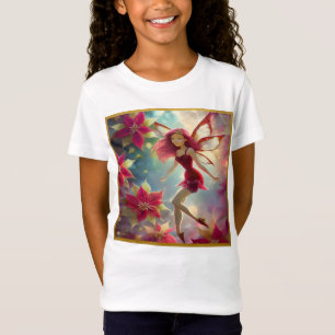 Weihnachtsfeen-Sammlung - Rose Rot Haar T-Shirt