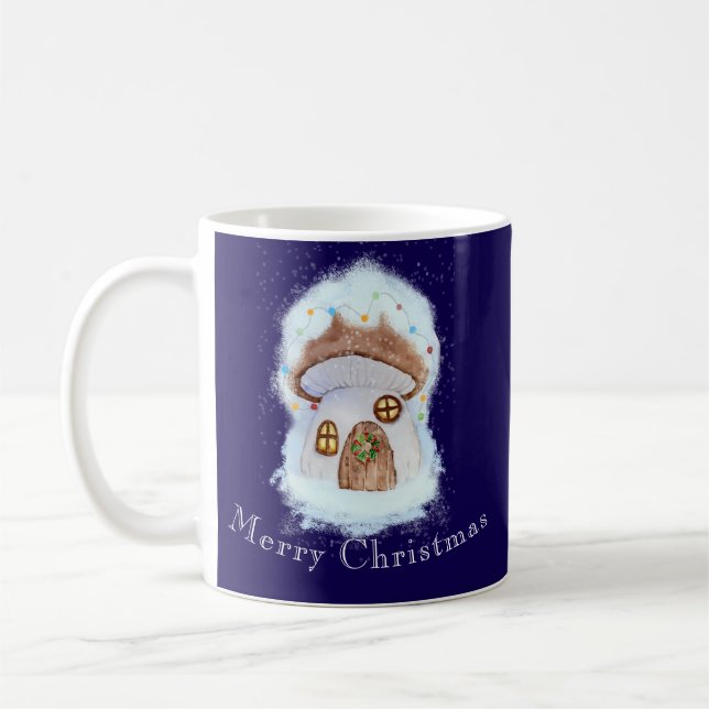 Weihnachtsfeenhaus Kaffeetasse (Links)