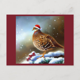 Weihnachtsfeier 2 feiertagspostkarte