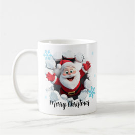 Weihnachtsfeier 3D-Tasse Kaffeetasse