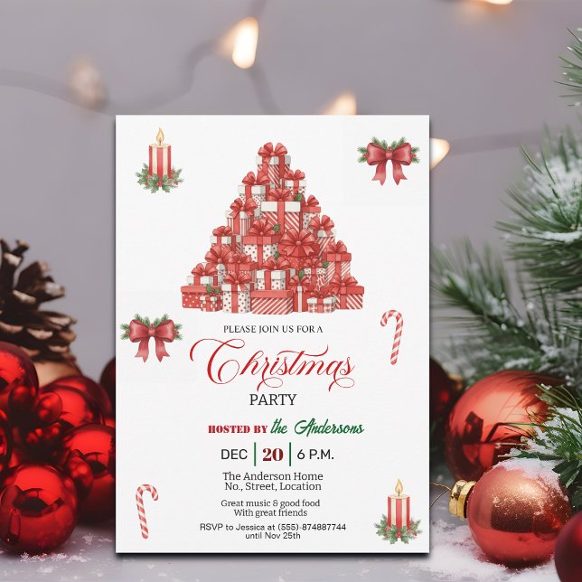 Weihnachtsfeier am Geschenkberg  Einladung (Von Creator hochgeladen)