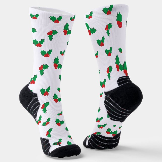 Weihnachtsfeier auf Sportsocken Socken (Gewinkelt)