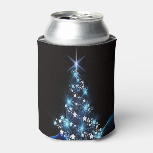 Weihnachtsfeier Blaue Tanne Glänzend Schwarz Elega Dosenkühler