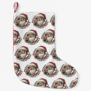 Weihnachtsfeier Bourbon Party Whiskey Liebhaber Kleiner Weihnachtsstrumpf