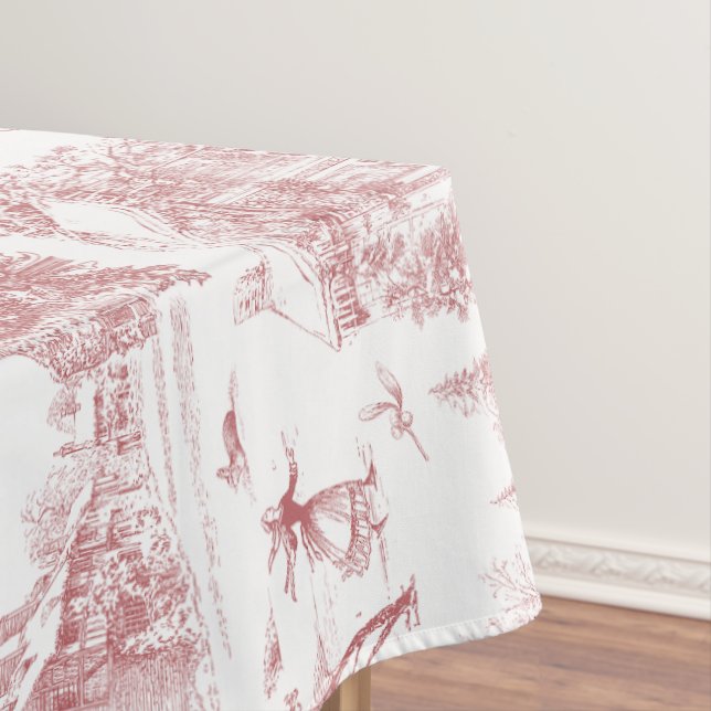 Weihnachtsfeier Chinoiserie Tischdecke (Beispiel)