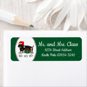 Weihnachtsfeier Dackel (schwarz & braun) Funny