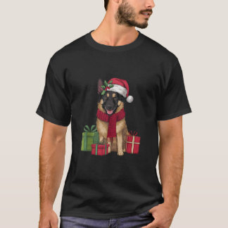Weihnachtsfeier Dekoration Santa Belgischer Malino T-Shirt