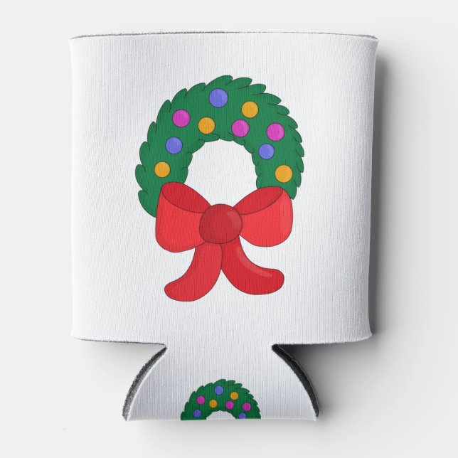 Weihnachtsfeier Dosenkühler (Vorderseite)