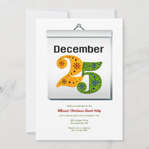 Weihnachtsfeier Einladung